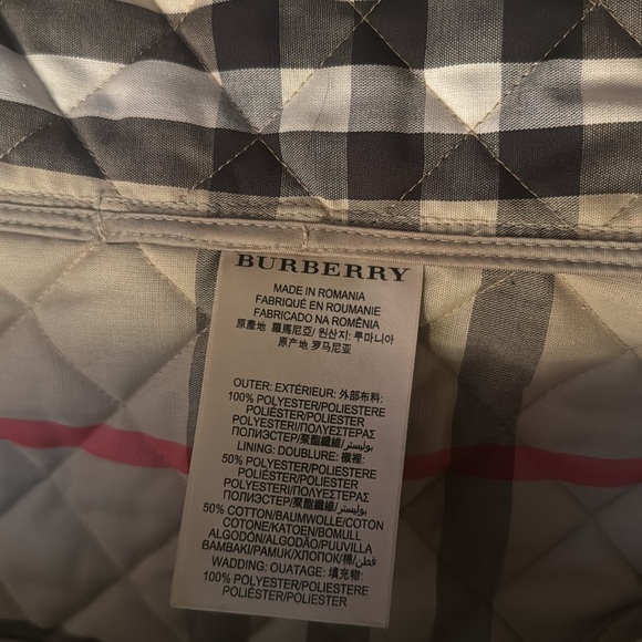 Burberry Brit Ashurst quilted Classic jacket Size XL - Picture 3 of 5